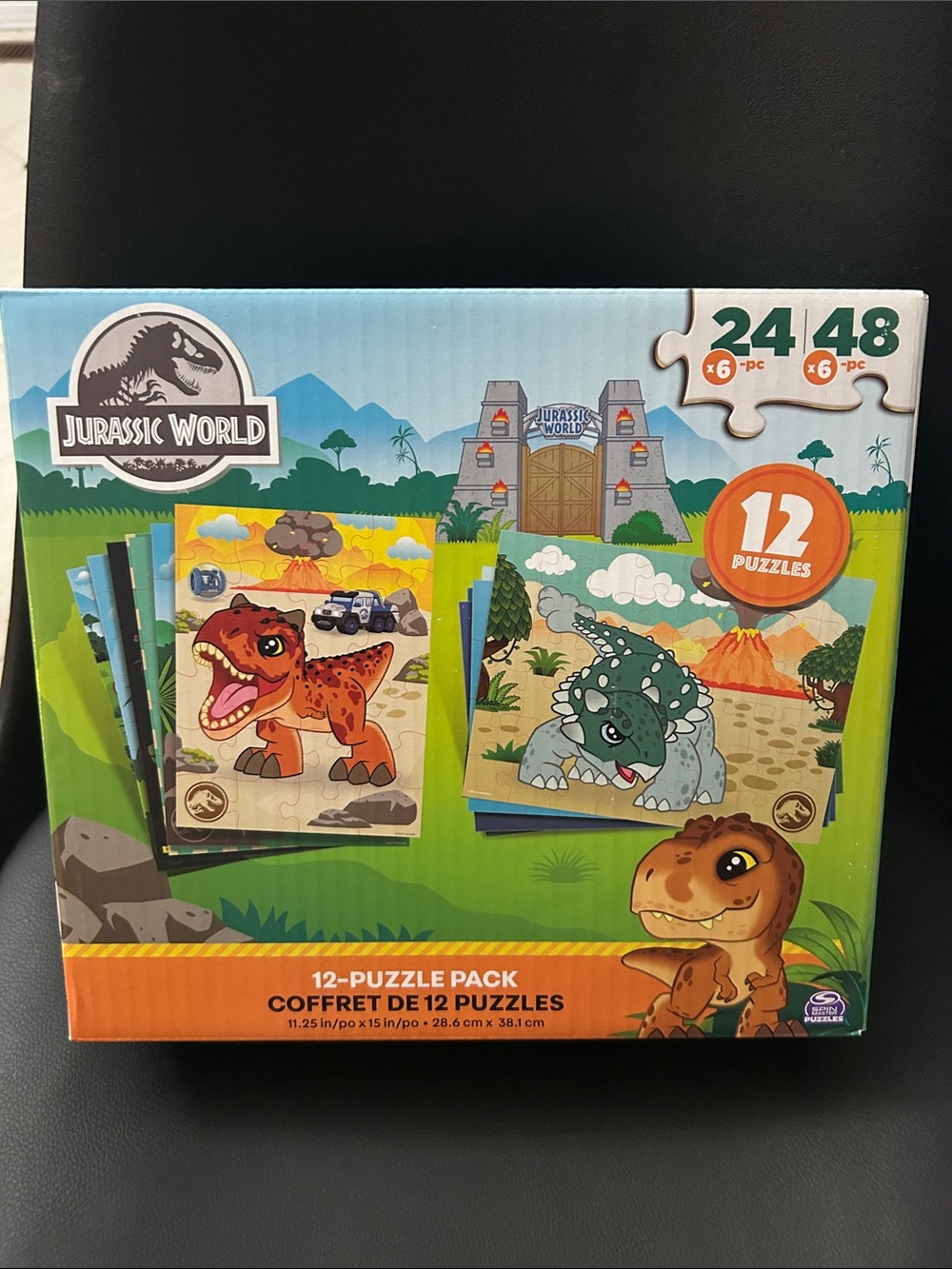 BNIB 🆕 Jurassic World Dinosaurs 12-Puzzle Pack / Factory Sealed